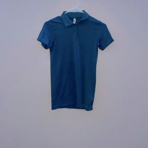 Teal Lululemon Golf Polo